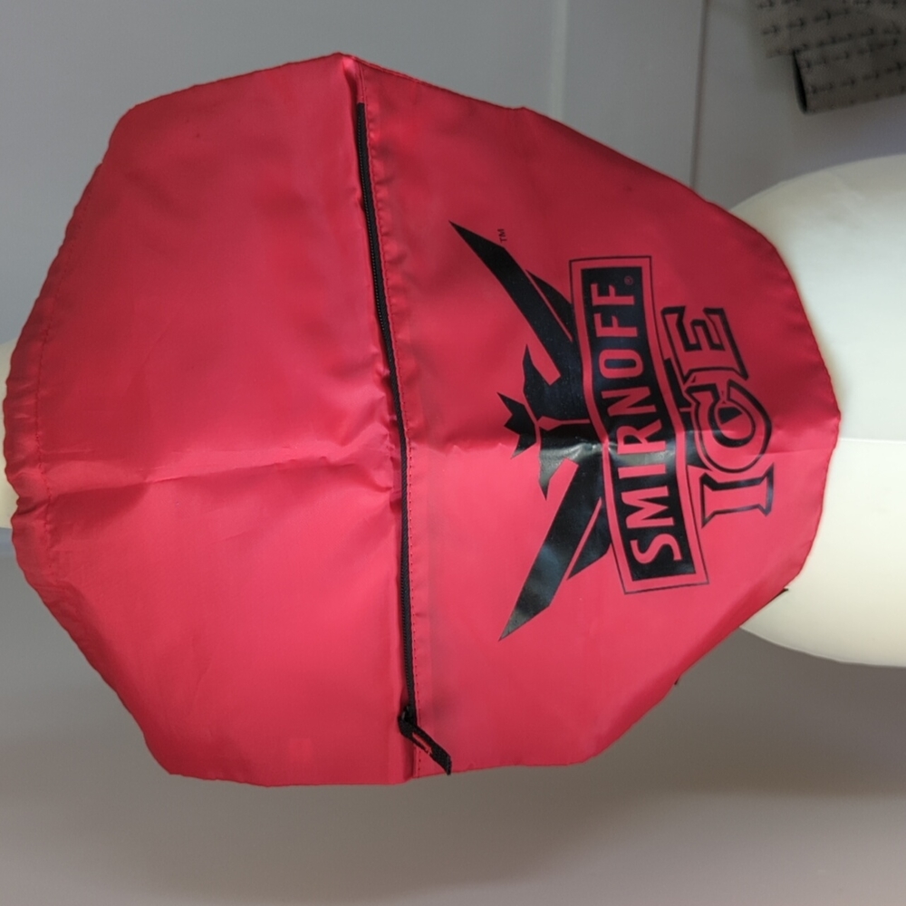 Smirnoff drawstring bag